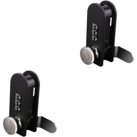 2 Pièces Serrure à Combinaison pour Armoire Boîte Aux Lettres Serrure pour Cabinet Facile à Installer Résistante Aux Chocs (1/5)