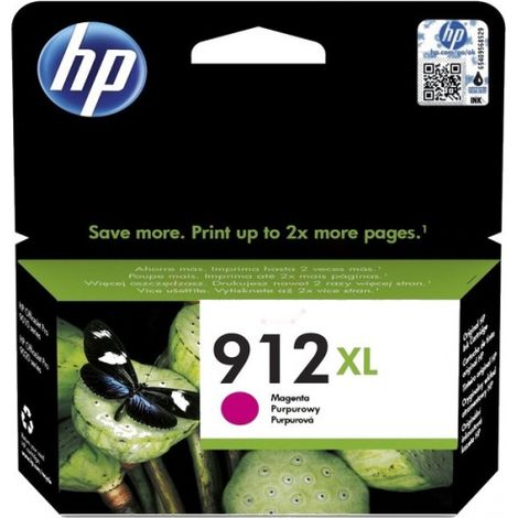 Cartouche d'encre HP 912XL (3YL82AE), magenta