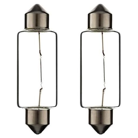 2x Ampoule SV8.5 18W 15X44 24V camion fourgon voiture tracteur véhicule agricole