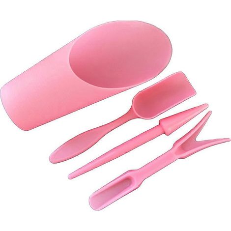 Kit de jardinage 4 pièces comprenant pelle, seau, cuillère, outil pour semis et plantes succulentes, engrais pour bonsaï, outil de perçage et accessoires de bricolage (1/5)