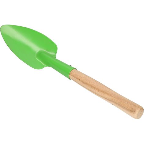KOTARBAU Mini Pelle de Jardin - 128 mm - Vert - pour Petites Plantes - Pelle à Fleurs - Outil de Jardinage pour Transplantation, désherbage, Entretien du Jardin (1/5)