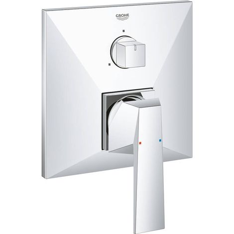 Grohe Allure Brilliant, robinet à levier unique avec interrupteur à 3 voies, Coloris: chrome - 24099000 (1/3)