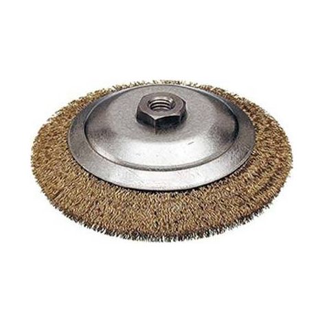 2,0 x BROSSE CONIQUE EN ACIER + FILETAGE CEBO