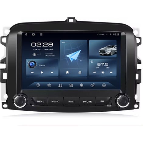 DISCORAMA® AUTORADIO ANDROID FIAT 500L 2012-2017 STEREO AUTO TOUCH 7 POLLICI WIFI NAVI GPS (1/5)