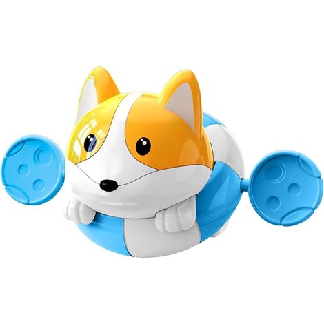 Jouets de bain, mignons jouets de piscine pour chien mécanique pour enfants, jouets de bain pour bébé à remonter pour les tout-petits de 1 à 3 ans, ensemble de jeu de bain-marie pour garçons et filles