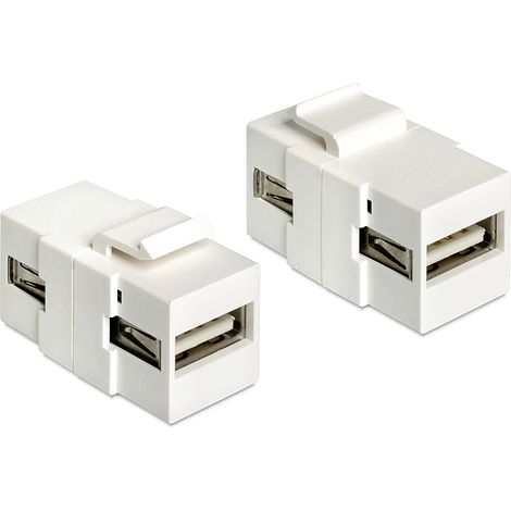 Delock keystone module usb 2.0 a female usb 2.0 a female