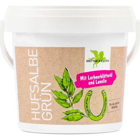 Confezione 500 ml: Grünes PARISOL Huffett mit Vaseline und ätherischem Lorbeeröl (1/2)