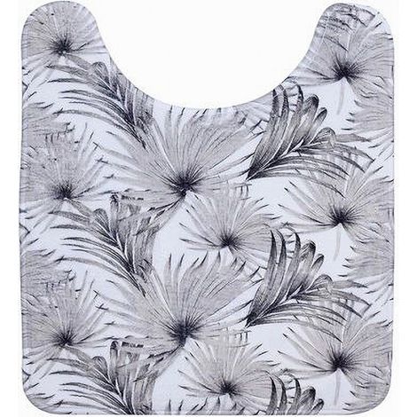 Trade Shop - TAPPETINO GIROWATER ARREDO DA BAGNO 45 X 50 CM FANTASIA TROPICALE 87075 - (1/2)