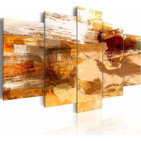 Tableau sables du désert - 100 x 50 cm (1/4)
