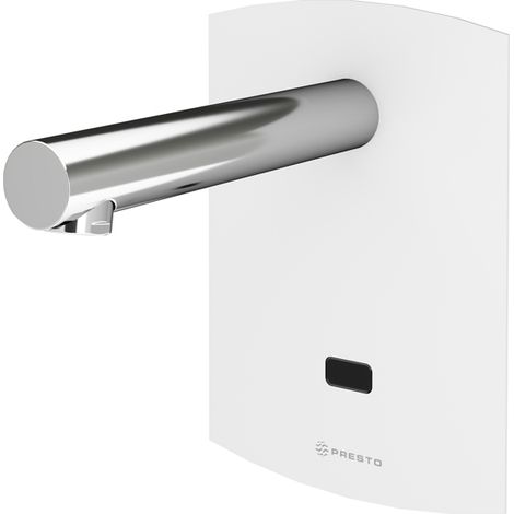 presto domo sensia p grifo electrónico sensor lavabo mural un agua pila blanco 79220 (1/2)