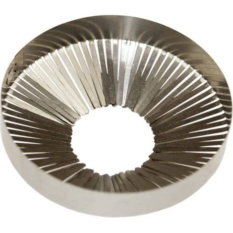 Wiska  EMV-S 32 Kontaktfedereinsatz Inserto a molla di contatto antiurto M32 Metallo Naturale 5 pz.