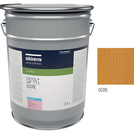 Saturatore per legno SIKKENS WF771 - 2,5 litri Ocra