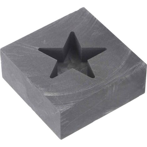 Moule En Lingot - Moule En Graphite À Cinq Branches - Pour Fonte D'Or Et D'Argent - 1 Pièce (1/5)