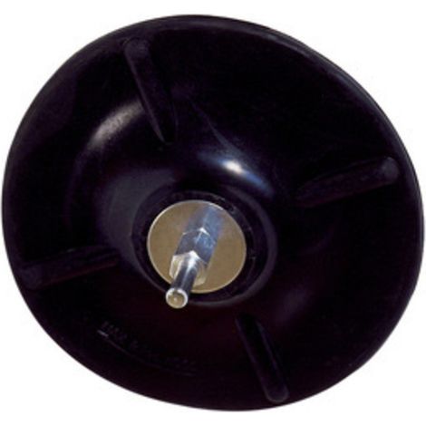POGGI 338.00 PLATORELLO DI GOMMA D 125 MM- POGGI- 1,0 pz