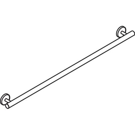 HEWI 950.36.14090 98 Poignée de maintien, L : 900 mm, Ø : 33 mm, plastique (1/2)