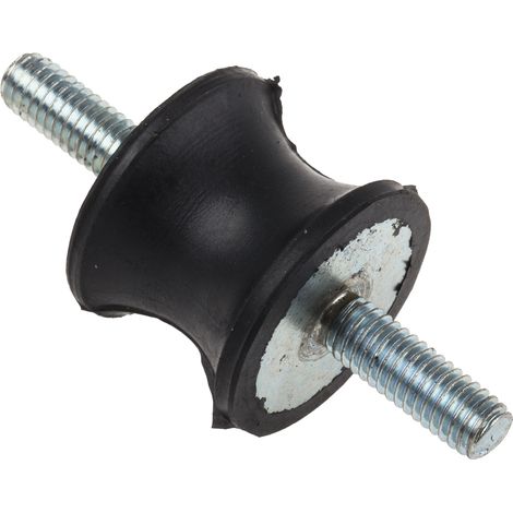Bobine mâle à mâle RS PRO M6 Ø 25mm en Caoutchouc naturel ( Prix pour Sachet de 8 ) (1/3)