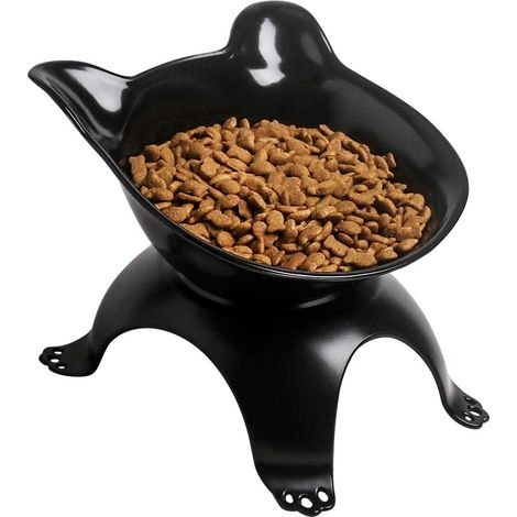 Filiyano – support surélevé – Gamelle pour chat avec support surélevé, plateforme inclinée à 15° (1/5)