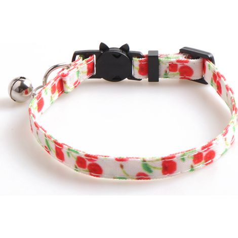 Ensemble Collier Et Laisse Pour Chien - Design Fruit Réglable - Pour Promenade Quotidienne Et Extérieur - Taille Unique (1/5)