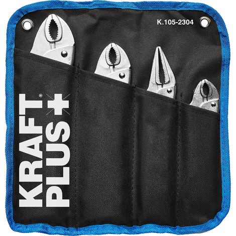 KRAFTPLUS K.105-2304 Gripzange Feststellzange Klemmzange Schweißerzange - 4-tlg. (1/2)