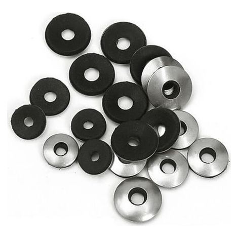 Rondelles d'étanchéité en néoprène EPDM pour vis auto-perceuses – Diamètre 16mm – Épaisseur 2.5mm – Lot de 50 pièces (1/5)