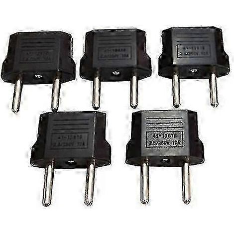 Adaptateur de voyage avec 5 prises universelles US vers UE (1/5)