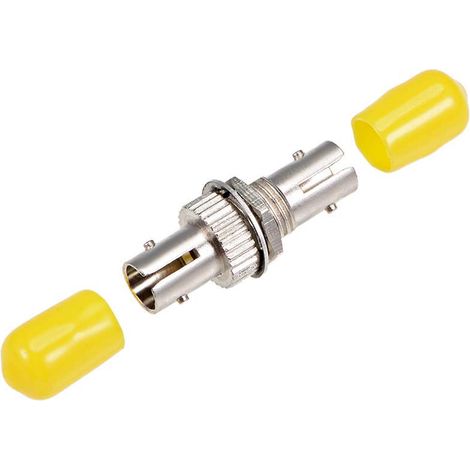 Techly Professional Adattatore a bussola Simplex ST Monomodale Giallo (1/3)