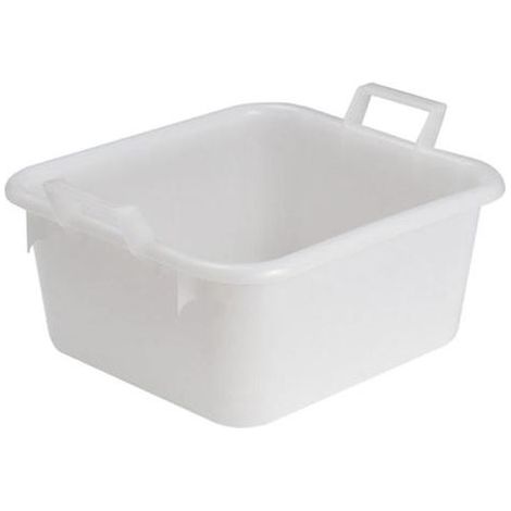 ICS BACINELLA QUADRA BIANCA lt. 15 - cm. 38x36x17 h (1/2)