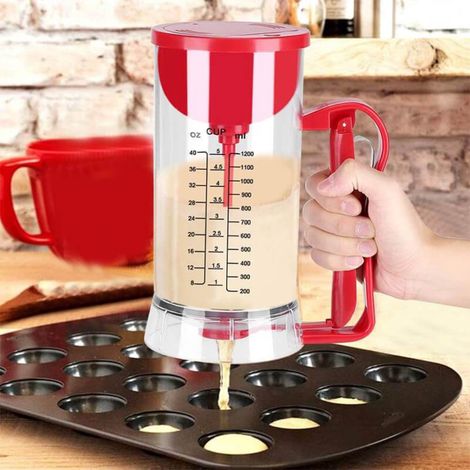 Mélangeur électrique portatif pour pâte à crêpes, distributeur, mixeur, appareil de cuisine (1/5)