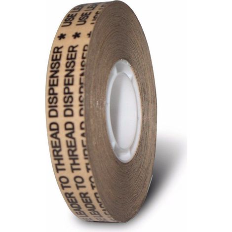 Biadesivo transfer tapes reverse (ATG system) ad alto spessore 0,13mm (con/senza dispenser ATG900) Packaging - 1 Rotolo: 19mm x 16,5M x 0,13mm (spessore)