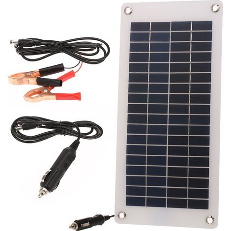 Cargador solar para coche, mantenedor de energía portátil con encendedor de cigarrillos