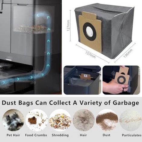 Kit d'accessoires adapté au robot aspirateur Eufy X10 Pro Omni (1/5)
