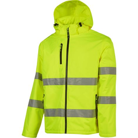 U-Power HL375YF Parka tecnico yellow fluo - 4XL