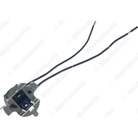 Adaptateur de douille pour ampoule halogène automobile compatible avec le câble de douille de phare d'origine de la Volkswagen New Sagitar (H7). (1/4)