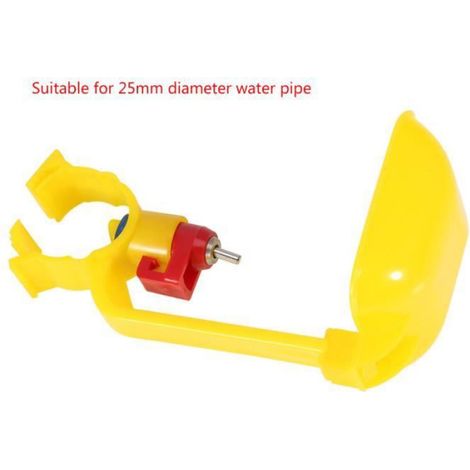 BET4 pcs En Plastique Poulet Eau Potable Tasses Poule Oiseau Automatique Buveur Mangeoire Boisson Outils (1/4)