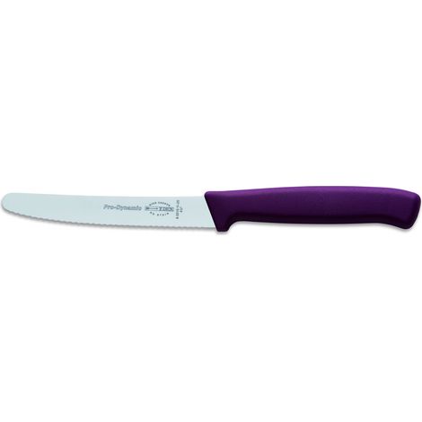 F. DICK ProDynamic Allzweckmesser 11 cm Wellenschliff Küchenmesser violett