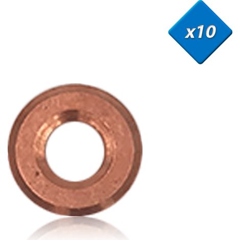 Joint cuivre injecteur, 7,65 x 17 - x10 - OE: 1607852680 - 3RG