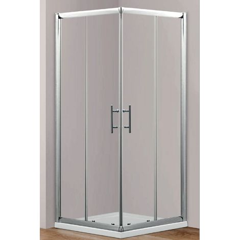 TrendLine Duschkabine Eckeinstieg Easy 6 90 x 90 cm Eckdusche Duschabtrennung (1/3)