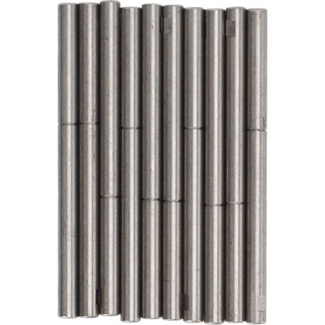 10 arbres de moteur RC en acier inoxydable sans balais pour modèles réduits de bateaux et d'avions RC, diamètre 4 mm, longueur 60 cm, fente plate unique. (1/5)