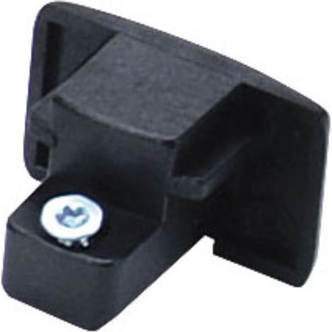 embout de fermeture - gb 41 - pour rail 029 - noir - aric 1620