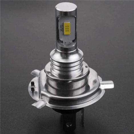 Kit di 2 lampadine per fari a LED CSP Super White H4 9003 HB2 6000K (1/4)