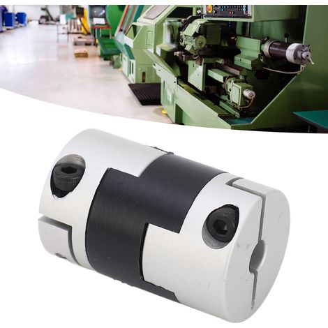 Kreuzgleitkupplung D25L39, 6 mm Innendurchmesser, flexible Kupplung, hohes Drehmoment, verschleißfest, korrosionsbeständig, hochfeste Servomotor-Gewindespindel aus Aluminiumlegierung. (1/5)
