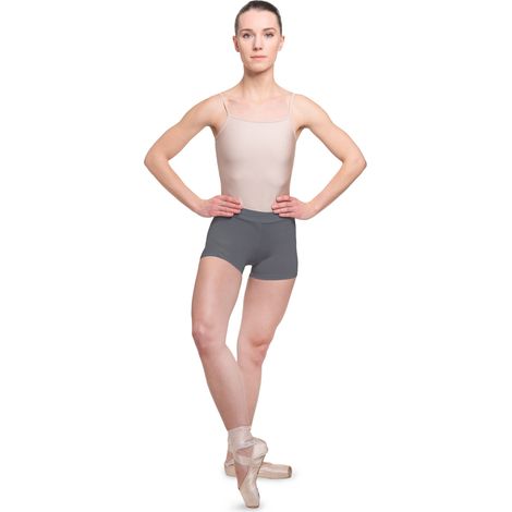 Egina – Damen-Gymnastikshorts aus Graphit, Größe XS (1/5)