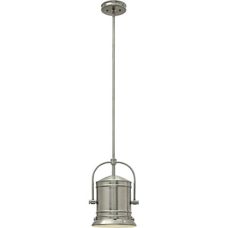 Elstead Hinkley Pullman Suspension Dome 1x E27 Nickel Brossé (1/4)