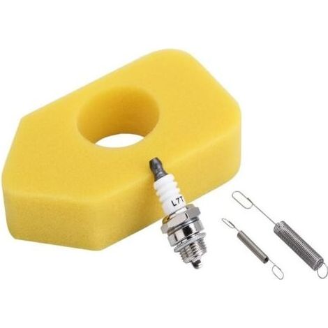 Kit de Maintenance Moteur Briggs & Stratton Série 450-675 : Filtre à Air, Bougie d'Allumage et Ressort - Compatible Modèles 698369, 691859, 692211 (Classic/Sprint) (1/4)