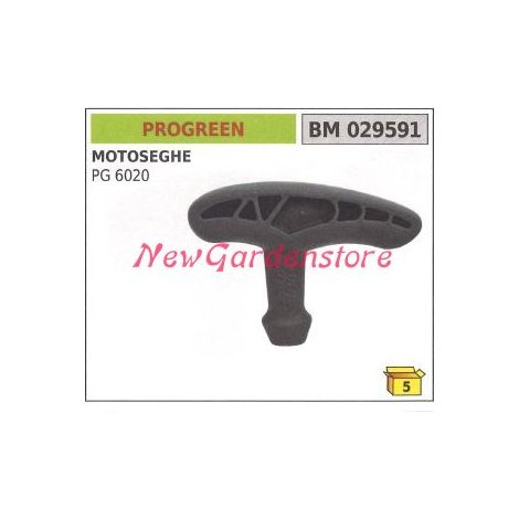 Impugnatura avviamento PROGREEN motore motosega PG 6020 029591