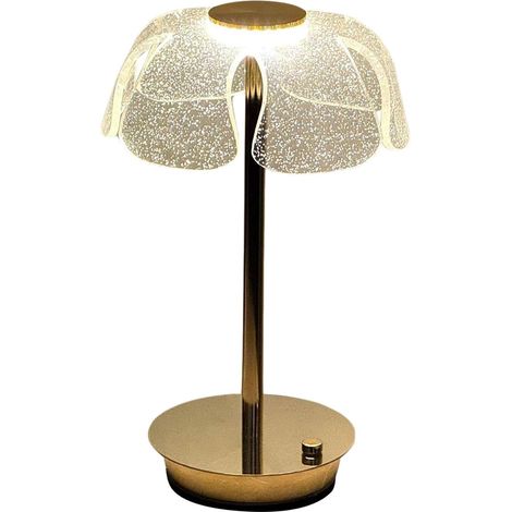 Lampe de Table Rechargeable Luminaire de Bureau Sans Fil (1/5)