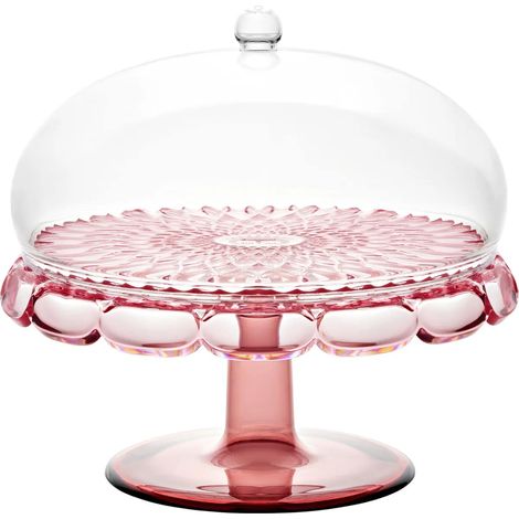 GUZZINI Alzata con Campana Vanity Bio-Based D 30 Cm Rosa Flamingo (1/5)