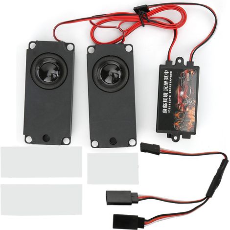 Système de simulation sonore moteur pour voiture RC 1/10 échelle 94123 (1/5)