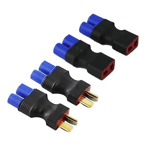 Connettore maschio spina EC3 a spina T femmina Dean e connettore femmina spina EC3 a spina T maschio Dean per batteria RC Lipo (1/3)