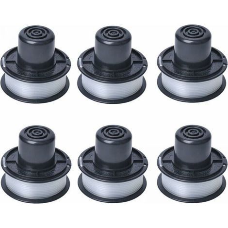 A6226 Line Spool Compatible with Auftipp Automatic Grass Trimmer GL250 / GL310 / GL360 / GL360SB with 6m Line, 6-Pack (1/5)